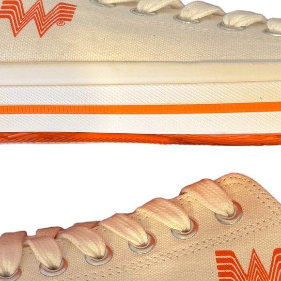 Whataburger Converse Style Sneakers NWOT Size 9 EU 40 Read Size Description - Picture 14 of 14